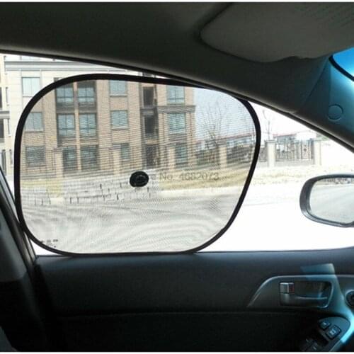 By DHL 200sets new 2pcs/set New TWIN CAR WINDOW SUN SHADE VEHICLE TRUCK BABY PET DOG KIDS SHADE VISOR BLIND