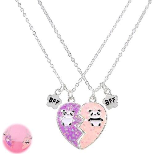 Necklaces Pendant Friendship Gifts Couples Chain Best Friends for Girl
