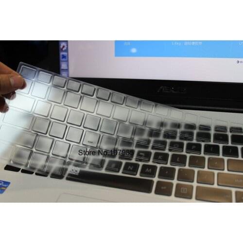 Ultra Thin TPU Keyboard Protector Skin Cover for Asus Y581C Y582C Y582MD Y583LD S550C S56C S56X VM580L VM580D VM590L VM590ZE
