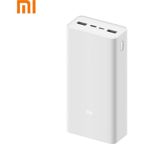 Xiaomi Power Bank 3 30000mAh 18W Fast Charging Portable Mi Powerbank 30000 mAh USB Type C External Battery Poverbank