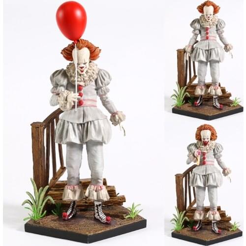 Iron Studios Stephen Kings Pennywise PVC Statue Figure Collectible Model Toy