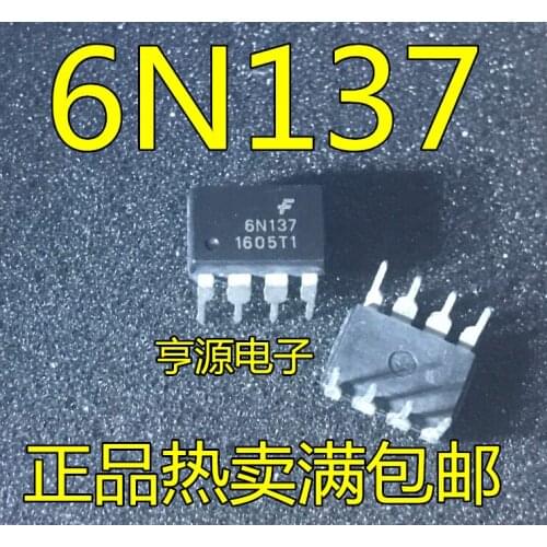 10PCS EL6N137 DIP8 6N137