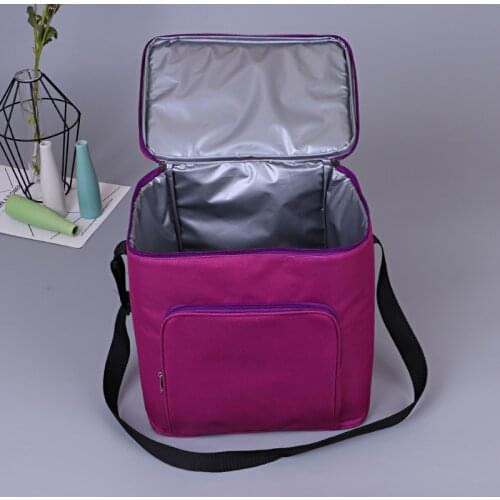 Aosbos Fashion Portable Insulated Oxford Lunch Bag 2021 Thermal Food Picnic Lunch Bags for Women Kids Men Cooler Lunch Box Bag