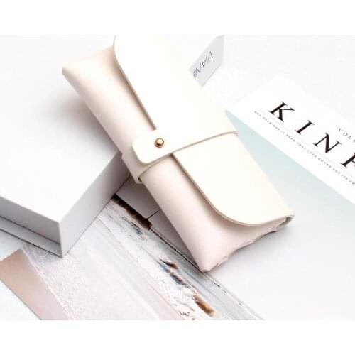 Eyeglasses Case Portable Protective Faux Leather Sunglasses Case Eyewear Case