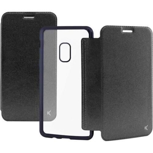 Folio Mobile Phone Case Galaxy J5 2017 Metal Black