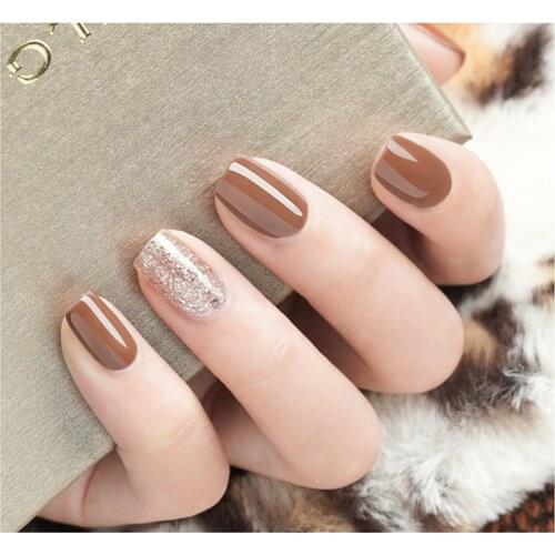 Kodi Nail Gel Nail Art Polish Coffee Gray Series Glitter varnish Decoration Brown 12ml Long Lasting Nail Polish