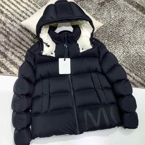 Luxury Brand Mens Hooded White Duck Down Jacket Male Feather Parka Autumn Winter Warm Coat Outwear Overcoats Mens Jacket