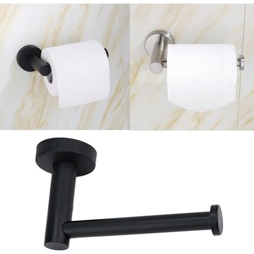 Bathroom Toilet Roll Paper Holder Vacuum Suction Cup J16 Wall Steel Stainless Mount 19 Dropship L8I4