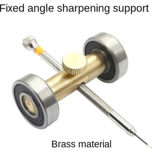 New Brass Watch Jewelers Repair Screwdriver Sharpener Metal Watchmaker Sharpening Guide Holder Jewelry Watches Repair Tools