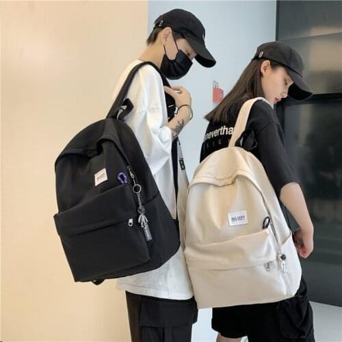 Women Men Backpack Female Harajuku School Laptop Bag College Lady High Capacity Casual Boys Backpack Fashion Book Bag Student