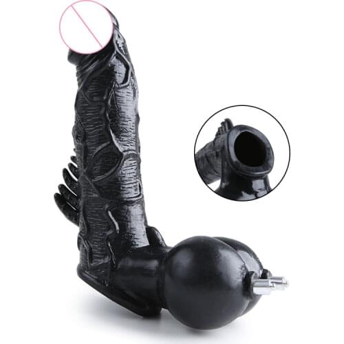 Electric Shock Scrotum Penis Extender Sleeve Enlargement Testicle Ball Stretcher Scrotum Dildo Penis Bondage Sex toys for Men