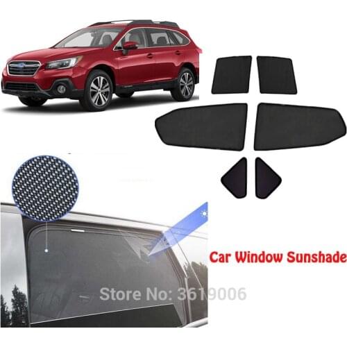 6pcs High-end custom For Subaru Forester 2013-2018 magnetic car curtain sun shade car window shade car styling