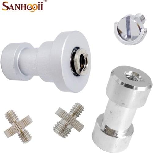 6in1 1/4" To 3/8" Male To Female D-Ring Adapter Converter Screw For Camera Digital SLR Tripod Flash Mount Studio Gadgets ZM56