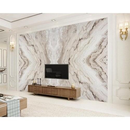 Beibehang Custom modern classic decorative painting golden avenue mediterranean marble wallpaper wallpaper home decoration