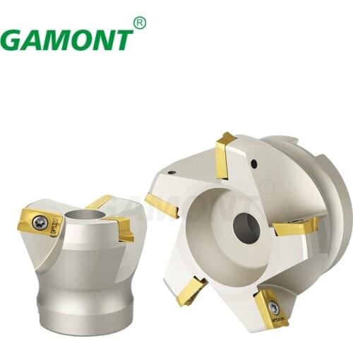 GAMONT CNC Milling Machine Cutter Head 1604 Waste Angle Cutter Head RAP-75 Degree Machining Center 400R Face Milling Cutter Head