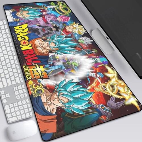 Anime goku Mouse Pad Gamer 900x400mm Mouse Mat Notebook Keyboard Mat for Boys Gaming Large Computer Mousepad