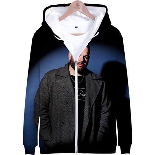 Masked Wolf 3D printed autumn winter Holiday passionate style Men/Women Streetwear Style Zip Kawaii HIP HOP hooded