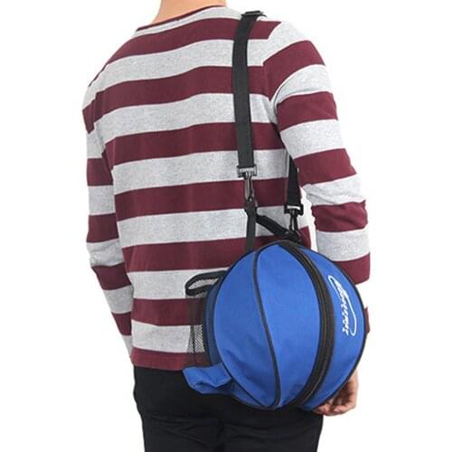Basketball Shoulder Bag Adjustable Soulder Strap Portable Waterproof Football Volleyball Soccer Storage Carrier Holder Backpack