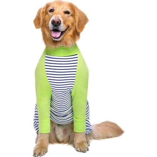Big dog clothes A bottoming shirt that can be worn in all seasons, a four-legged suit suitable for big dogs. Stretch dog clothes