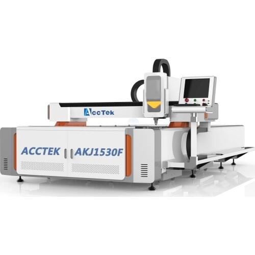 Cnc fiber laser machine big screen easy using AKJ1530F2