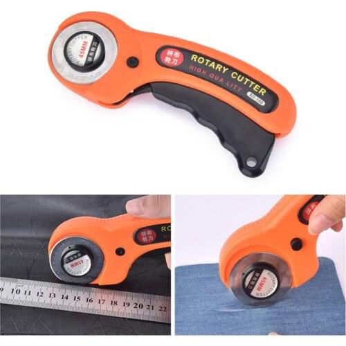 Patchwork Roller Home Wheel Knife Cloth Cutting Knife Leather Paper Fabric Craft Fabrics Rotary Cutter DIY Sewing Accessories