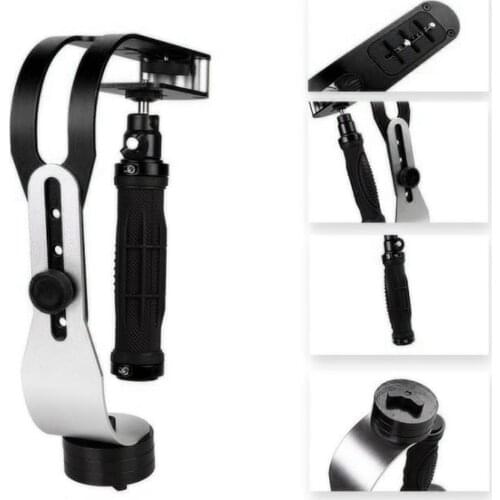 Alloy Aluminum Mini Handheld Digital Camera Stabilizer Video Steadicam Mobile DSLR 5DII Motion DV Steadycam for Gopro