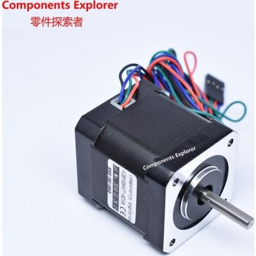 Nema17 stepper motors body Length 48mm 42BYGH47-401A D prefix shaft and optical axis 1.5A 0.55N.m