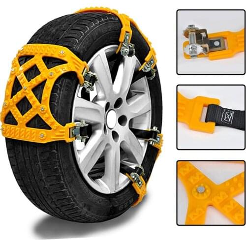 Car Tyre Winter Roadway Safety Tire Snow Chains Anti-skid Universal Multi-function Car Off-road Vehicle SUV Cars Snow Tire Chain