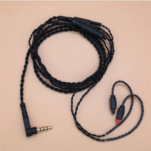 Replaceable Earphone Cable for Audio Technica ATH-IM04 ATH-IM03 ATH-IM02 ATH-IM01 ATH-IM70 ATH-IM50 headphone Headset Twist line