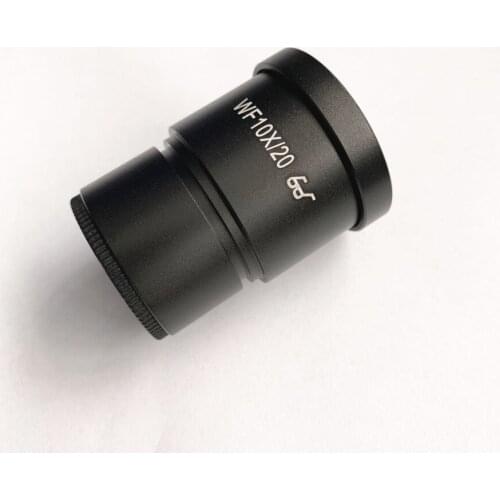 1 PC Wide Field Angle Eyepiece WF10X/20mm 30mm Mounting Interface Eyepiece for Stereo Microscope