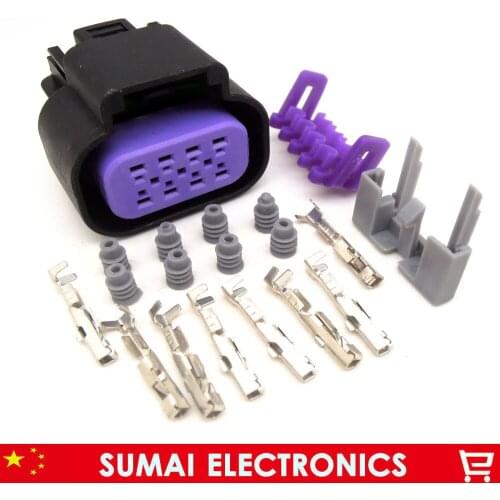 15326835 8 Pin/way auto Connectivity for DELPHI,8P Car waterproof Electrical head lamp plug for Toyota,buick,VW,Honda etc