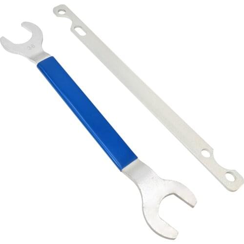 2PCS Fan Clutch Nut Wrench & Clutch Holder Removal Tool Kit Replacement for BMW Mercedes Ford 36mm x 32mm