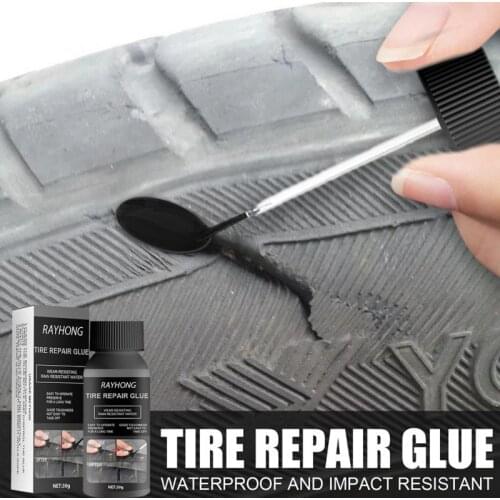 30g Car Adhesives Tire Repair Super Glue Universal Super Caulk Rubber Window Speaker Seal Tire Repair Glue Welding Glue Tested
