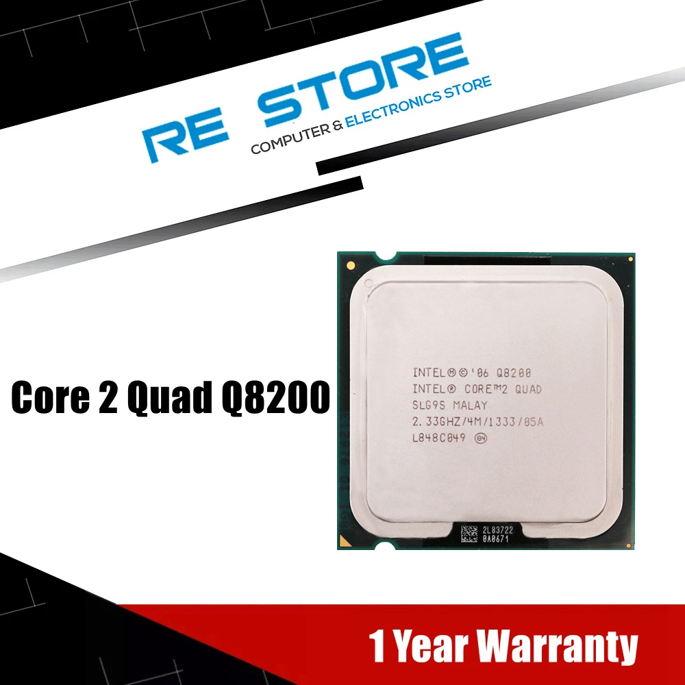 INTEL CORE 2 QUAD Q8200 Processor 2.33GHz 4MB Cache Desktop LGA 775 CPU