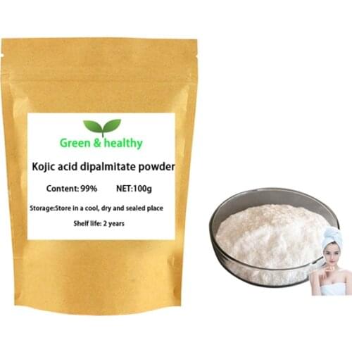 Kojic acid dipalmitate powder with 99% purity,Cosmetic-grade skin care ingredients,free shipping