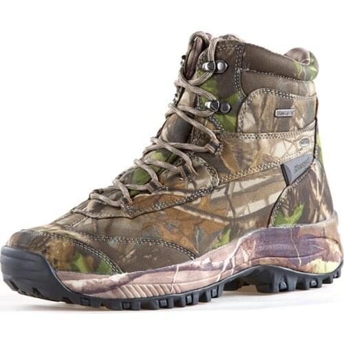 Large Size Camouflage Waterproof Non-slip Hunting Boots Outdoor Climbing Camping Photography Hiking Martial Arts Military Shoes