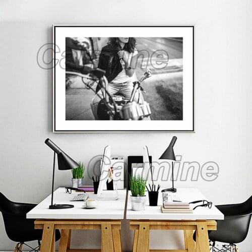 Figure Painting High Street Cool Girl Hd Print Painting Poster Home Living Room and Bedroom Custom Wall Art Decoration