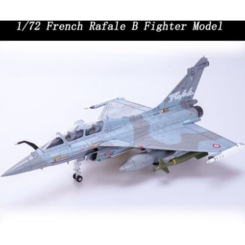1/72 Scale French Dassault Rafale B Fighter Air Force Diecast & Toy Aircraft Plane Model Alloy Collection