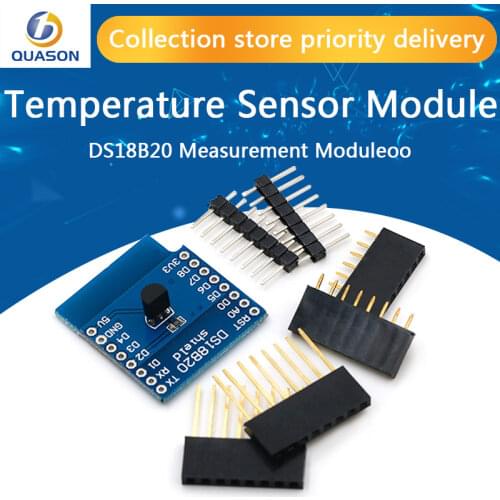 DS18B20 temperature sensor module measurement module for WEMOS D1 mini WIFI extension board learning board