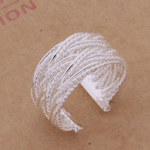 Wholesale High quality silver plated Fashion jewelry rings WR-236