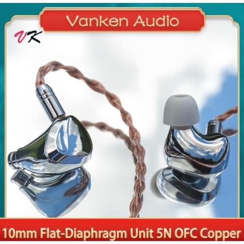 KBEAR TRI I3Pro Flat-Diaphragm Unit 1DD+1BA Planar Magnetic_Composite HiFi In Ear Earphone