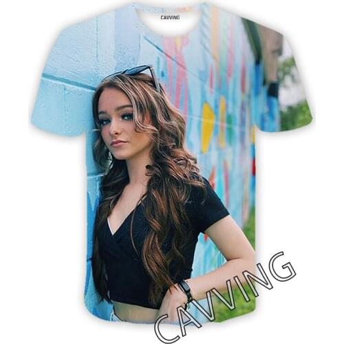CAVVING 3D Printed Zoe Laverne Casual T-shirts Hip Hop T Shirts Harajuku Styles Tops Clothing for Men/women