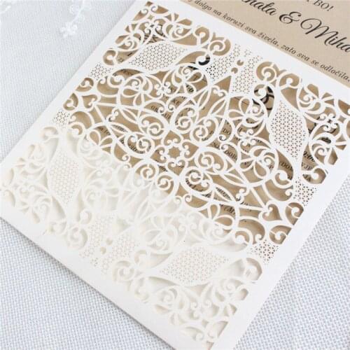 Invitation card postcards valentines' day greeting card with envelop personalized printing multi colors