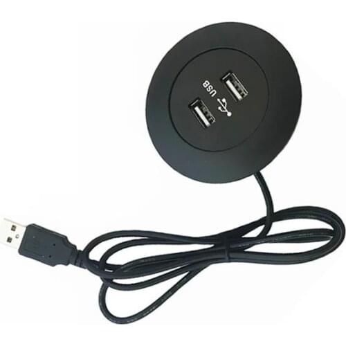 USB interface 1.5m dual USB mobile phone charging line input / output 5v2a mobile phone charging