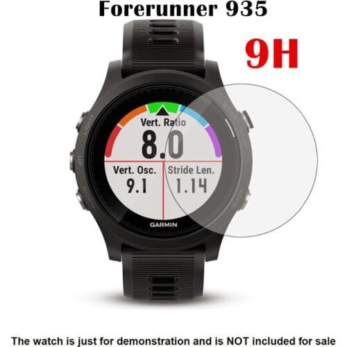 10pcs/lot whholesale 9H Tempered Glass Screen Protector Guard Film For Garmin Forerunner 935 FR935 Protective Film