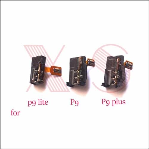 10x Original Earphone Jack Headphone Audio Jack Flex Cable for Huawei Ascend P9 lite G9/P9 /P9 plus P9P
