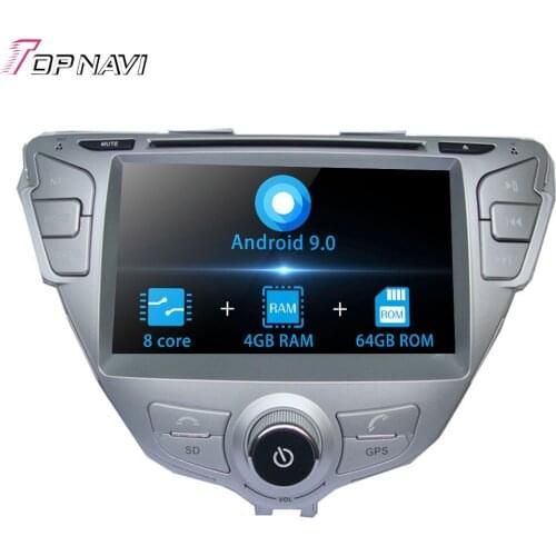 7'' Android 9.0 Octa Core Car GPS Navigation For HYUNDAI ELANTRA MD 2011- Stereo Autoradio Auto Car DVD Multimedia player Audio