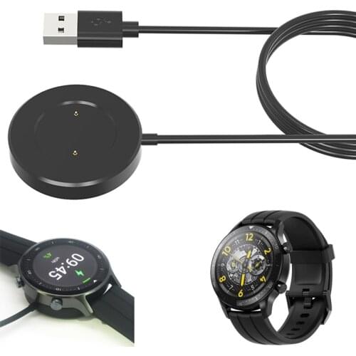 Smartwatch Dock Charger Adapter USB Charging Cable Power Charge Cord Stand for Realme Watch S RMA207 Smart Accessories