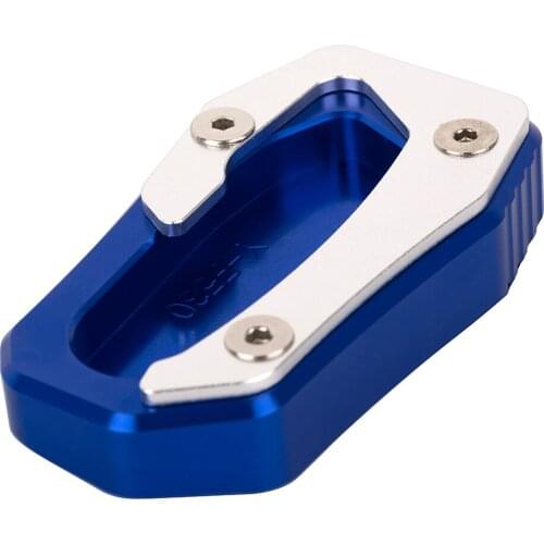 For Yamaha Tmax 530 tmax 530 2017-2018 Motorcycle Kickstand Side Stand Pad Enlarge Enlargement Plate Extension Pad CNC Aluminum