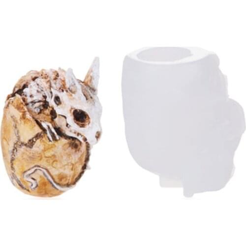 Dragon Egg Epoxy Resin Mold Jewelry Pendant Silicone Mould DIY Crafts Ornaments Decorations Casting Tool